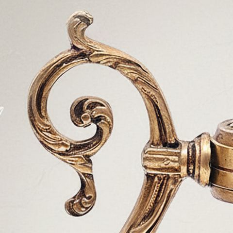 Antique gold finish specimen
