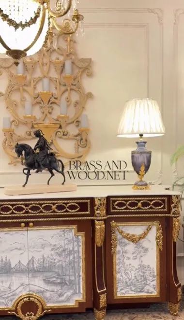 Bespoke Rococo bedroom set delivered to a Riyadh residence