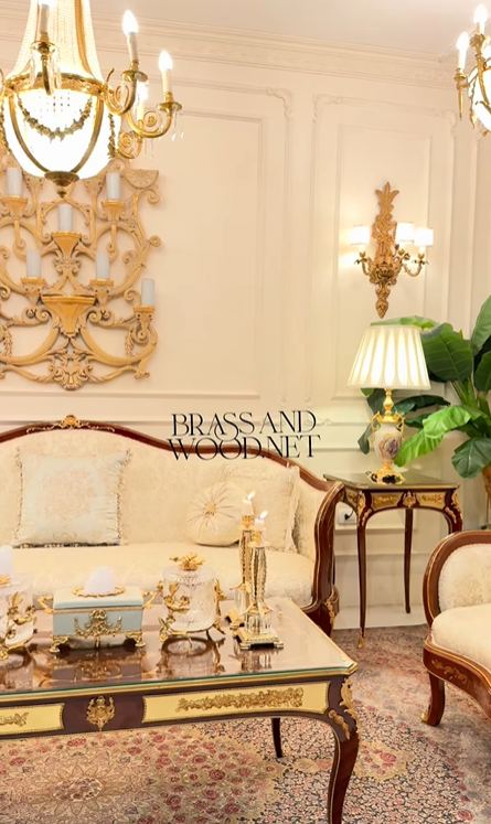 New Baroque salon collection on display in the Sharjah showroom